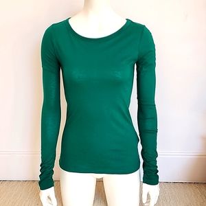 Banana Republic Emerald Green Top